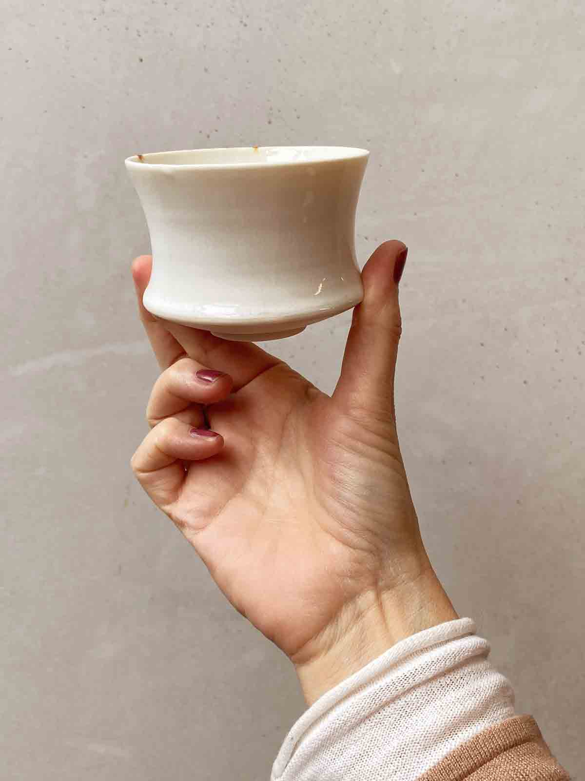 Porcelain ceremonial cup
